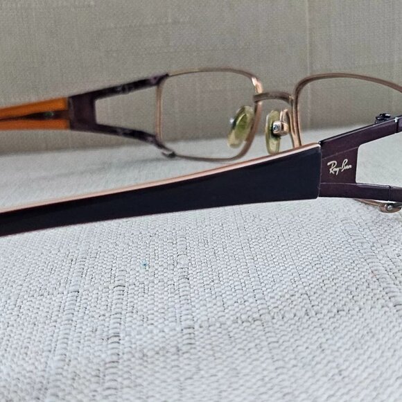 Ray-Ban Youth Eyeglasses Frame Titanium Brown Tone Glasses 47[]15 125 - Picture 6 of 11